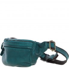 Ashwood Leather Bum Bag - Teal D102 Ashwood Leather Bum Bag - Teal D102