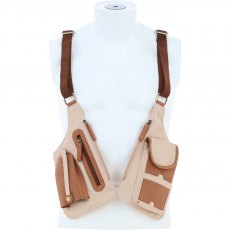 Fenland England Trailmark Chest Utility Pouch Set - Tan/Cream FEN761 Fenland England Trailmark Chest Utility Pouch Set - Tan/Cream FEN761