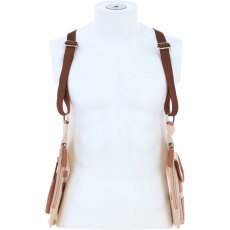 Fenland England Trailmark Chest Utility Pouch Set - Tan/Cream FEN761 Fenland England Trailmark Chest Utility Pouch Set - Tan/Cream FEN761