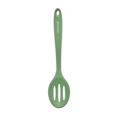 KitchenCraft Silicone Slotted Spoon - Green KitchenCraft Silicone Slotted Spoon - Green