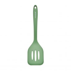 KitchenCraft Silicone Slotted Turner - Green KitchenCraft Silicone Slotted Turner - Green