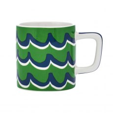 La Cafetière Ceramic Espresso Cup - Green Cyan Tides 120ml La Cafetière Ceramic Espresso Cup - Green Cyan Tides 120ml
