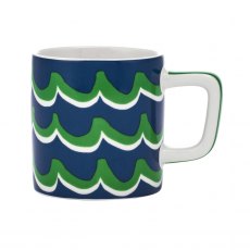 La Cafetière Ceramic Espresso Cup - Blue Cyan Tides 120ml La Cafetière Ceramic Espresso Cup - Blue Cyan Tides 120ml
