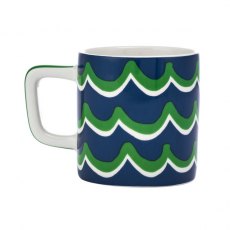 La Cafetière Ceramic Espresso Cup - Blue Cyan Tides 120ml La Cafetière Ceramic Espresso Cup - Blue Cyan Tides 120ml