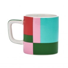 La Cafetière Ceramic Espresso Cup - Green Utopian Lines 120ml La Cafetière Ceramic Espresso Cup - Green Utopian Lines 120ml