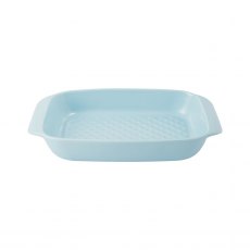 MasterClass Ceramic Roaster with Easy-Grip Handles - Sky Blue MasterClass Ceramic Roaster with Easy-Grip Handles - Sky Blue