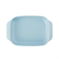 MasterClass Ceramic Roaster with Easy-Grip Handles - Sky Blue MasterClass Ceramic Roaster with Easy-Grip Handles - Sky Blue