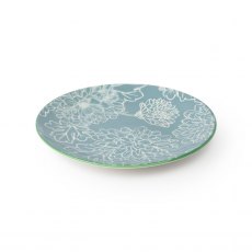Mikasa Grey Floral Stoneware Side Plate 18cm Mikasa Grey Floral Stoneware Side Plate 18cm