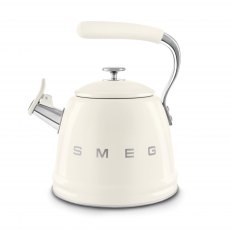 SMEG 50's Style Whistling Kettle - Cream SMEG 50's Style Whistling Kettle - Cream