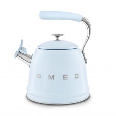 SMEG 50's Style Whistling Kettle - Pastel Blue SMEG 50's Style Whistling Kettle - Pastel Blue