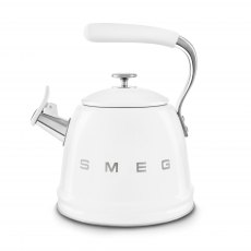 SMEG 50's Style Whistling Kettle - White SMEG 50's Style Whistling Kettle - White