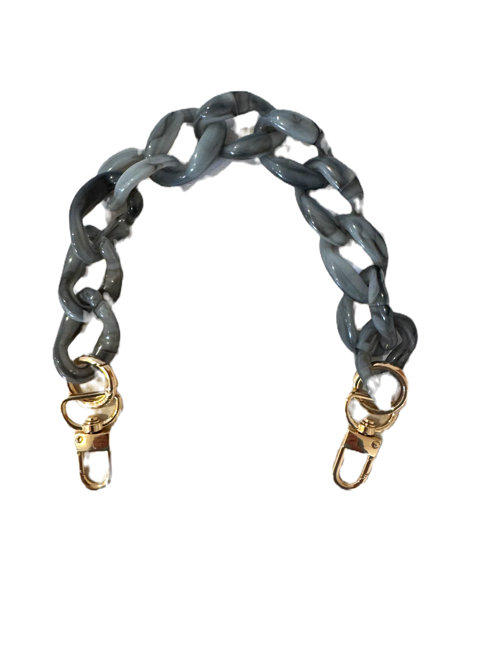 My Little Eco Bag - Grey Acrylic Handle for Your Eco Tote Bag My Little Eco Bag - Grey Acrylic Handle for Your Eco Tote Bag