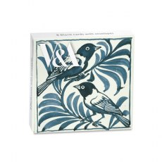 V&A Weaver Birds Mini Notecard Wallet - Set of 8