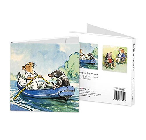 Wind In The Willows Notecard Wallet - Set of 8 Wind In The Willows Notecard Wallet - Set of 8