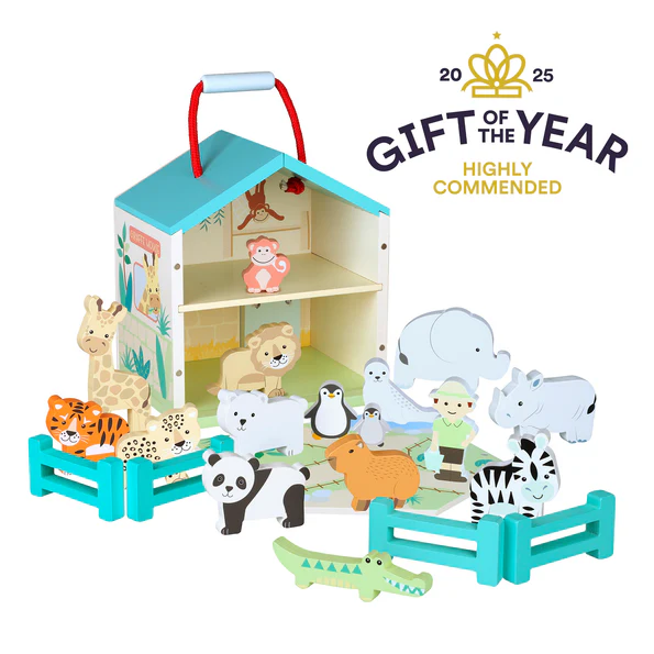 Orange Tree Toys Zoo Play Set