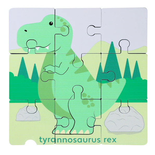 Orange Tree Toys T-Rex Dig Puzzle & 3D Model