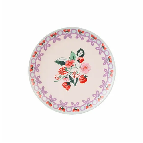 Cath Kidston Raspberry Set of 4 Melamine Side Plates