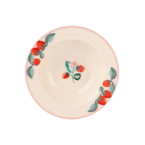 Cath Kidston Raspberry Ceramic Serving Bowl