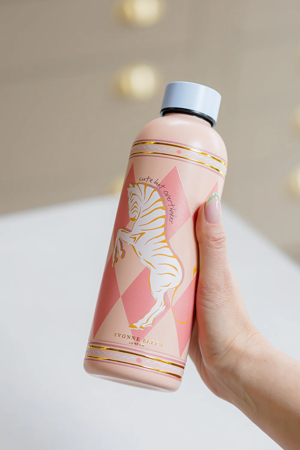 Yvonne Ellen Hydration Bottle Zebra Yvonne Ellen Hydration Bottle Zebra