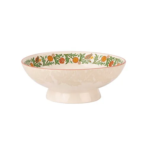 William Morris At Home Kitchen Garden Medium Footed Serving Bowl William Morris At Home Kitchen Garden Medium Footed Serving Bowl