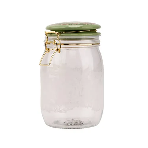 William Morris At Home 1L Cliptop Glass Jar