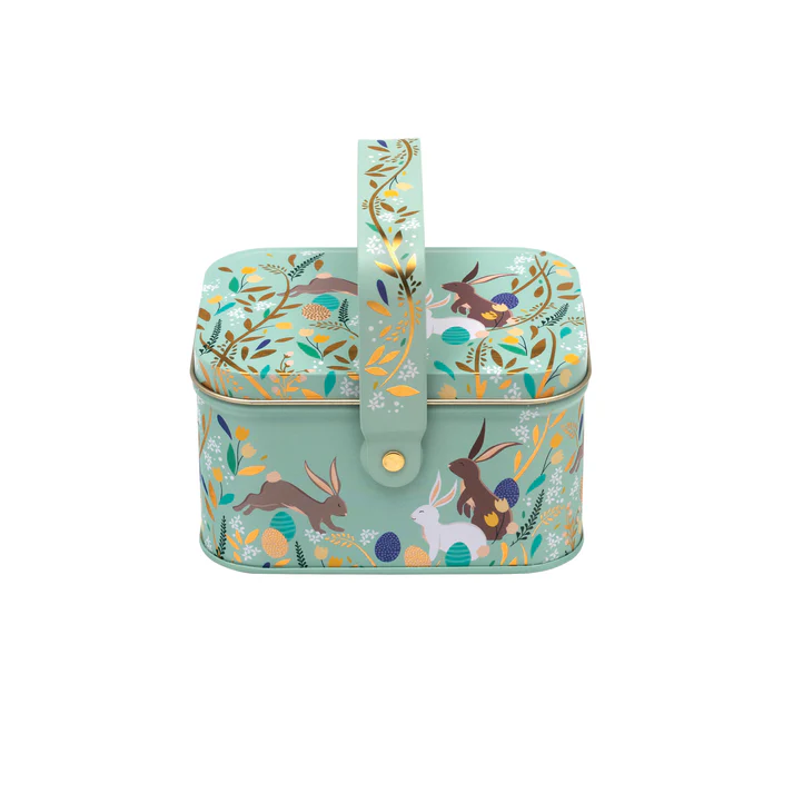 Sara Miller Easter Basket with Milk Chocolate Eggs 100g Sara Miller Easter Basket with Milk Chocolate Eggs 100g