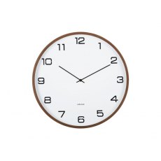 Karlsson Wall Clock Delicado Large - White Karlsson Wall Clock Delicado Large - White