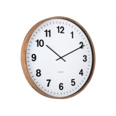 Karlsson Wall Clock Esencia Classic XL - Dark Wood Karlsson Wall Clock Esencia Classic XL - Dark Wood