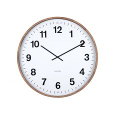 Karlsson Wall Clock Esencia Classic XL - Dark Wood Karlsson Wall Clock Esencia Classic XL - Dark Wood