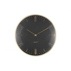 Karlsson Wall Clock Riqueza - Black Karlsson Wall Clock Riqueza - Black