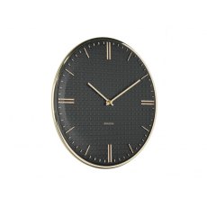 Karlsson Wall Clock Riqueza - Black Karlsson Wall Clock Riqueza - Black