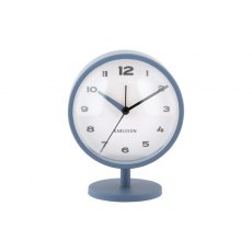 Karlsson Alarm Clock Brisk Dome - Classic Blue Karlsson Alarm Clock Brisk Dome - Classic Blue