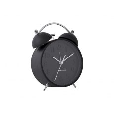 Karlsson Alarm Clock Iconic - Black Karlsson Alarm Clock Iconic - Black