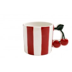 Cherry Stripe Mug Cherry Stripe Mug