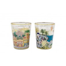 Palm Destination Candle Pot
