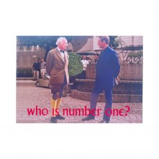 The Prisoner Greeting Card - Who is Number One?