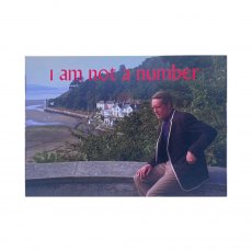 The Prisoner Greeting Card - I Am Not a Number