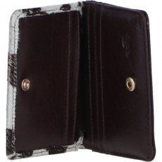 Ashwood Leather Hair on Hide Card Holder - Brown/Natural H59