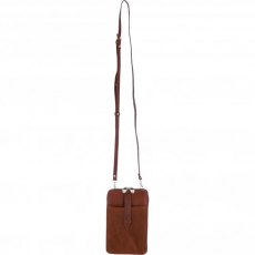 Ashwood Leather Suede Slim Crossbody Phone Pouch with Card Slots - Tan S51 Ashwood Leather Suede Slim Crossbody Phone Pouch with Card Slots - Tan S51