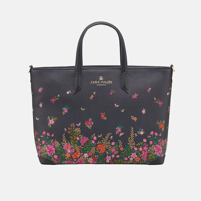 Sara Miller Ditsy Floral Medium Tote Bag Sara Miller Ditsy Floral Medium Tote Bag