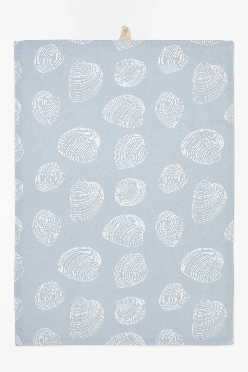 Batela Oyster Cotton Tea Towel