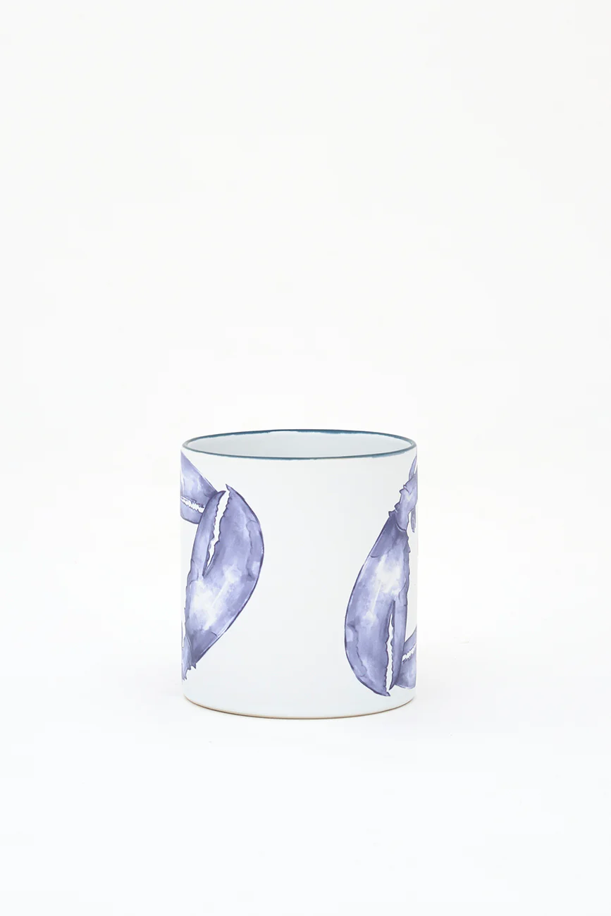 Batela Stoneware Mug With Lobster Motif
