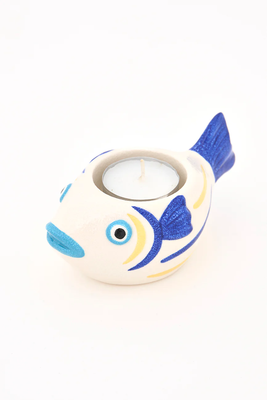 Batela Fish Shaped Candle Holder