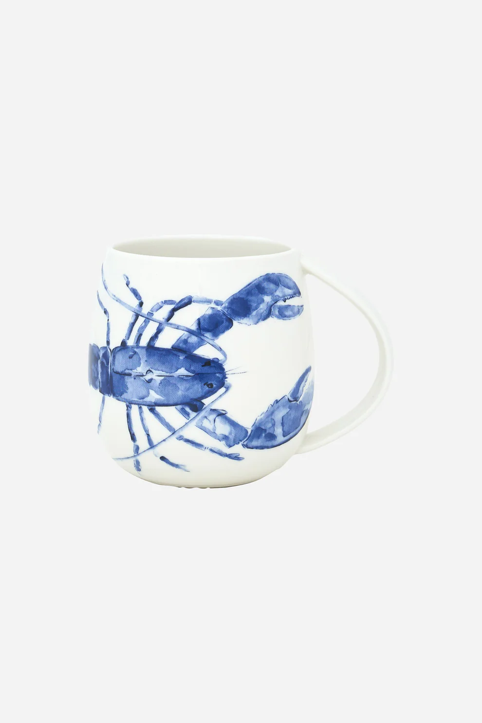 Batela Mug With Painted Blue Lobster