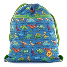 Tyrrell Katz Dinosaurs Waterproof Drawstring Bag