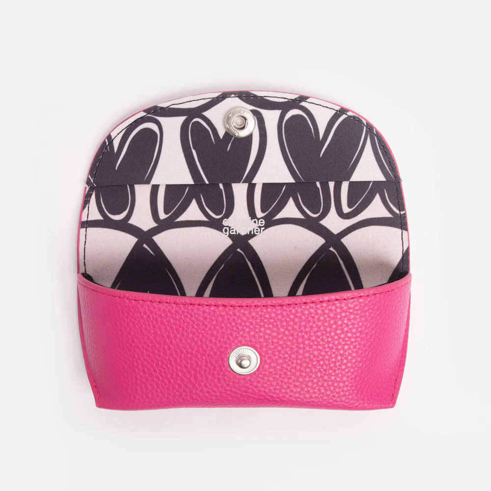 Caroline Gardner Fuchsia Pink Flap Glasses Case