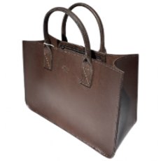 Ashwood Leather Medium Shopper Bag - Brandy S02