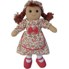 Medium Vintage Floral Rag doll 40cm