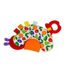 The Very Hungry Caterpillar Crinkle Toy With Orange Slice