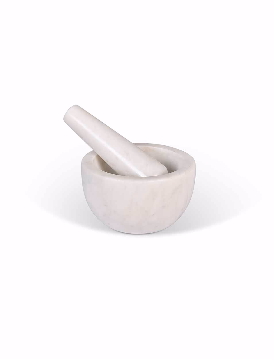 Garden Trading Brompton Pestle & Mortar - White Marble